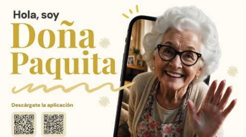El anuncio de Doña Paquita: Hola, soy Doña Paquita. Descárgate la aplicación